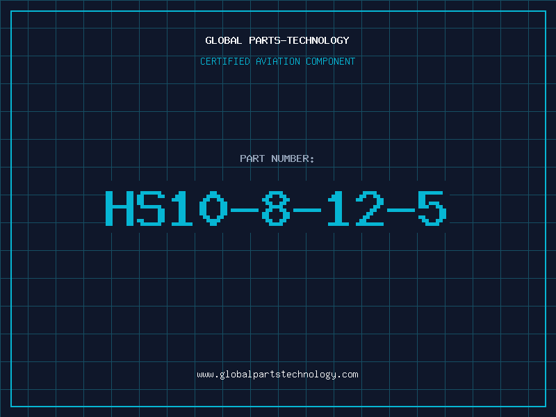 Aviation Part HS10-8-12-5