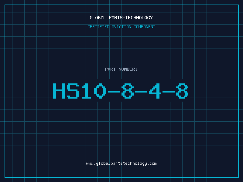 Aviation Part HS10-8-4-8