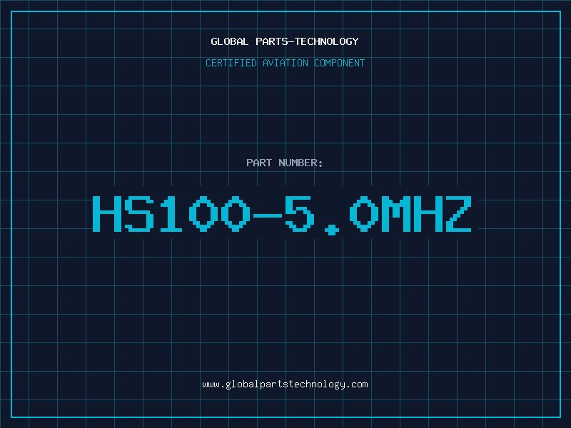 Aviation Part HS100-5.0MHZ