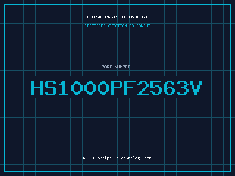 Aviation Part HS1000PF2563V