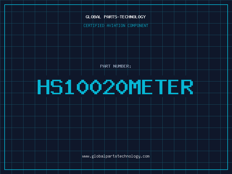 Aviation Part HS10020METER
