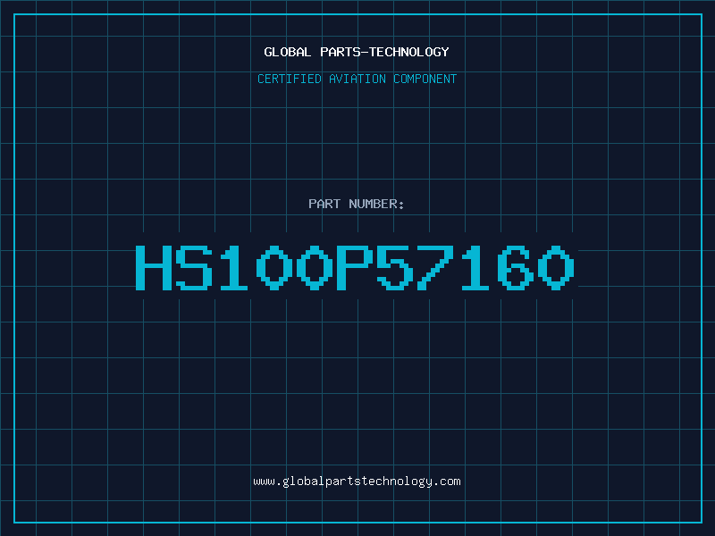 Aviation Part HS100P57160