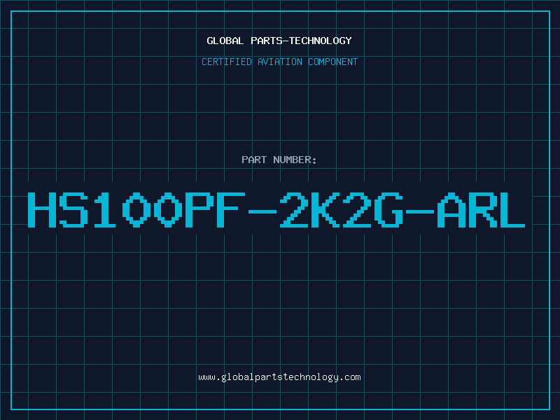Aviation Part HS100PF-2K2G-ARL