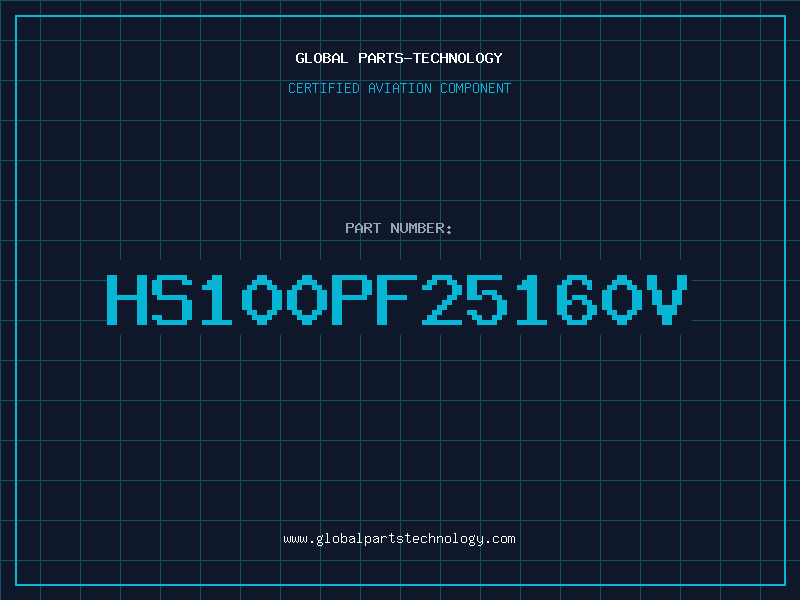 Aviation Part HS100PF25160V