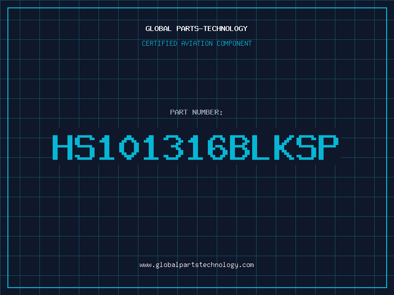 Aviation Part HS101316BLKSP