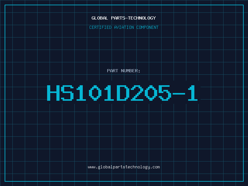 Aviation Part HS101D205-1