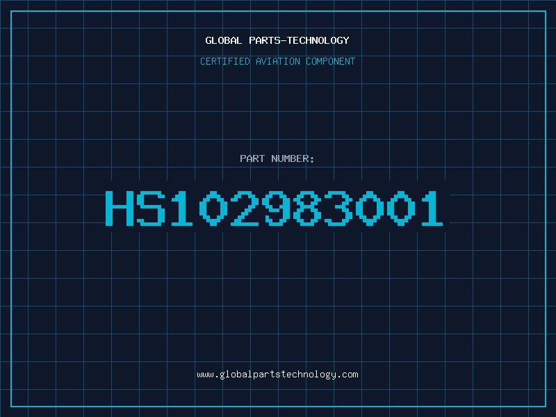 Aviation Part HS102983001
