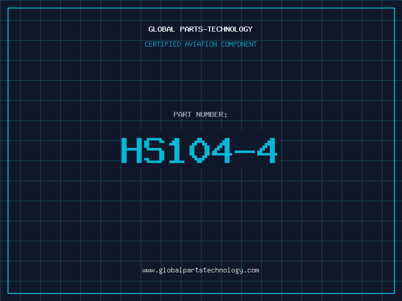 Aviation Part HS104-4
