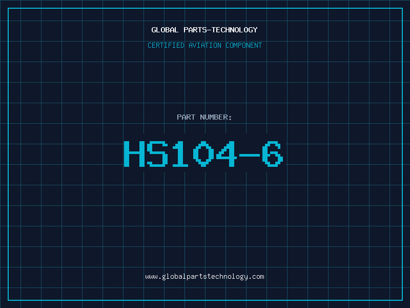 Aviation Part HS104-6