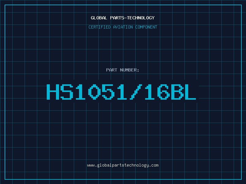 Aviation Part HS1051/16BL