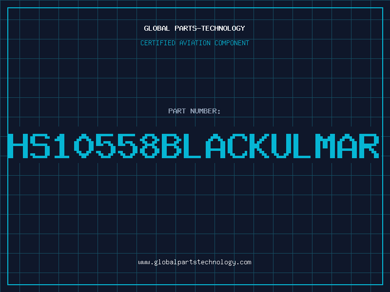 Aviation Part HS10558BLACKULMAR
