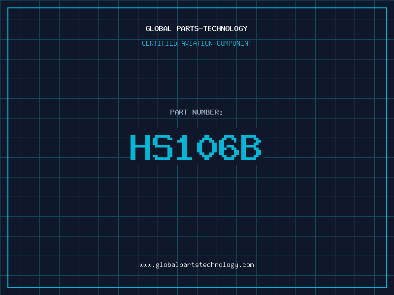 Aviation Part HS106B