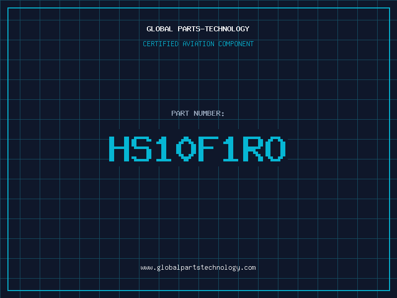 Aviation Part HS10F1RO