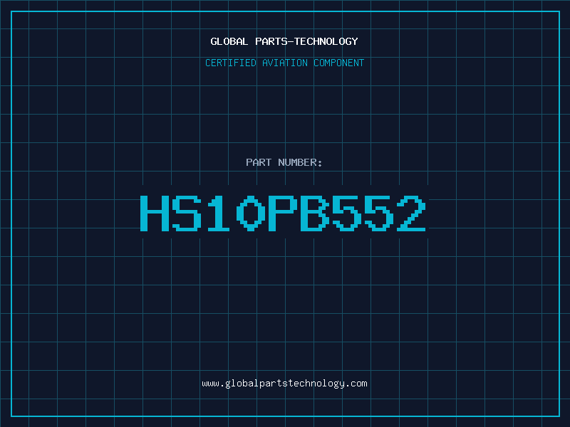 Aviation Part HS10PB552