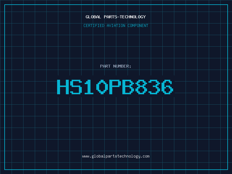 Aviation Part HS10PB836