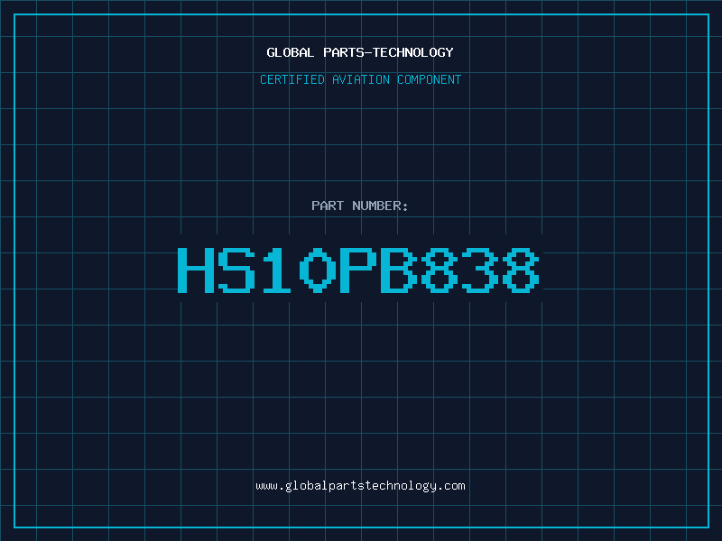 Aviation Part HS10PB838