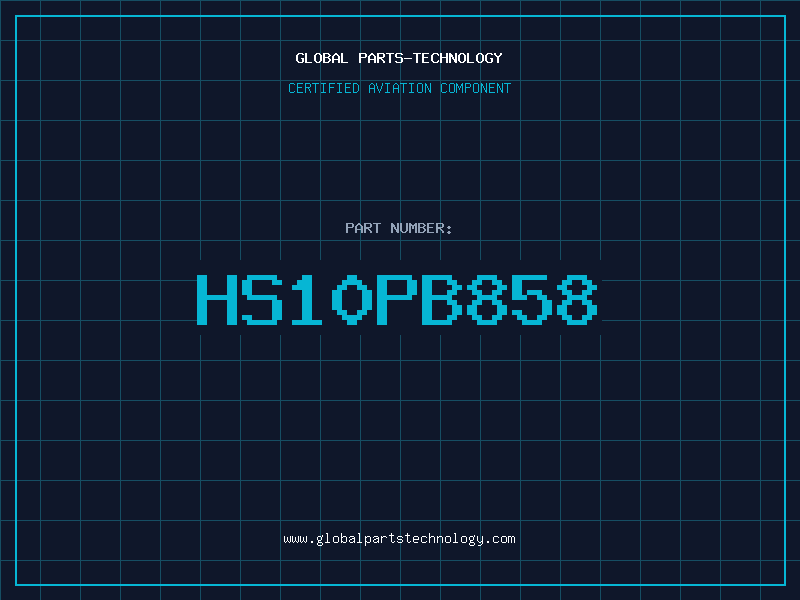 Aviation Part HS10PB858