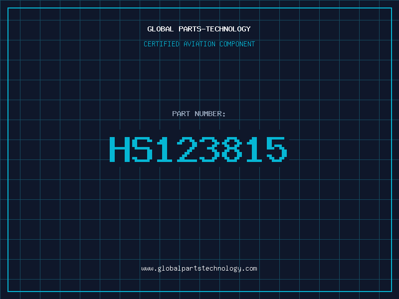 Aviation Part HS123815