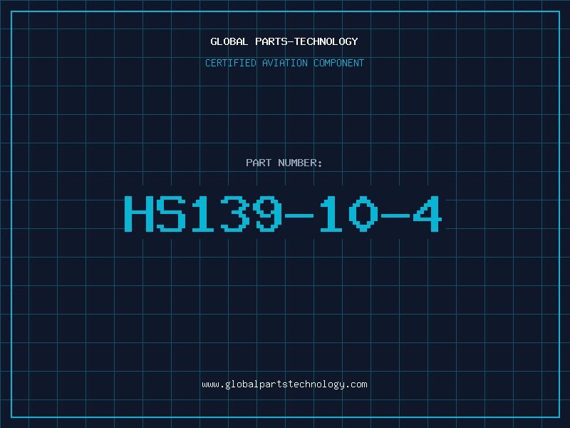 Aviation Part HS139-10-4