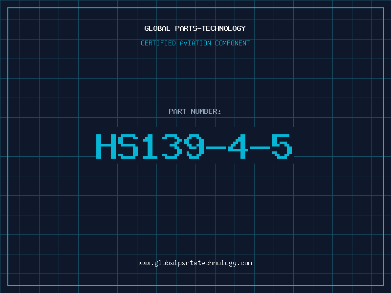 Aviation Part HS139-4-5