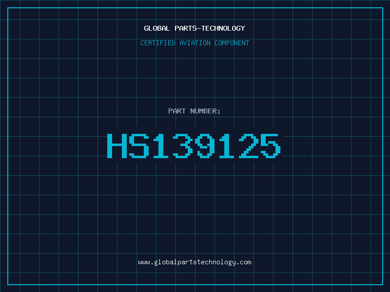 Aviation Part HS139125