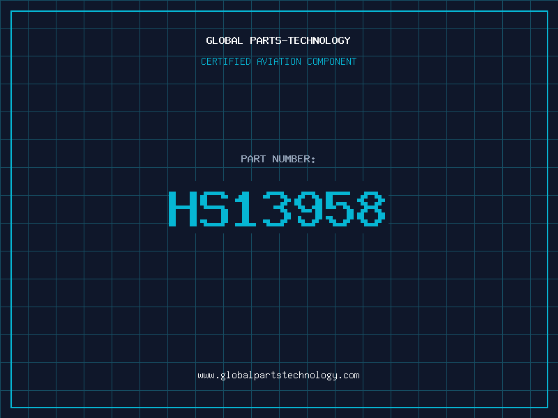 Aviation Part HS13958