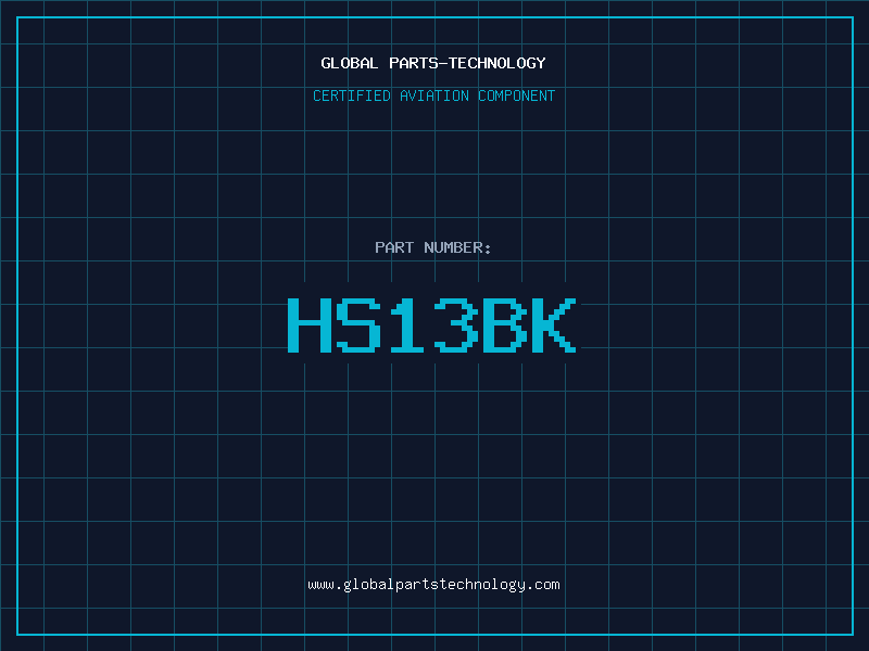 Aviation Part HS13BK