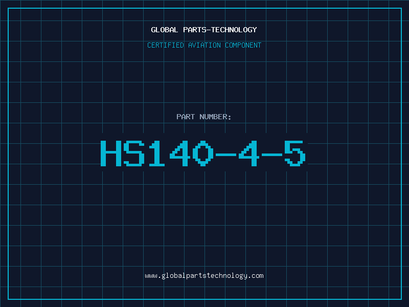 Aviation Part HS140-4-5