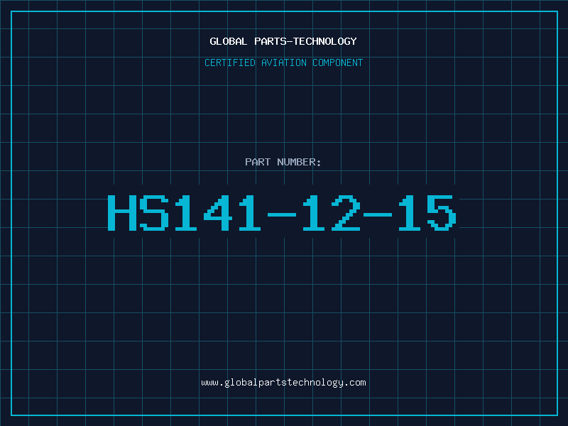 Aviation Part HS141-12-15