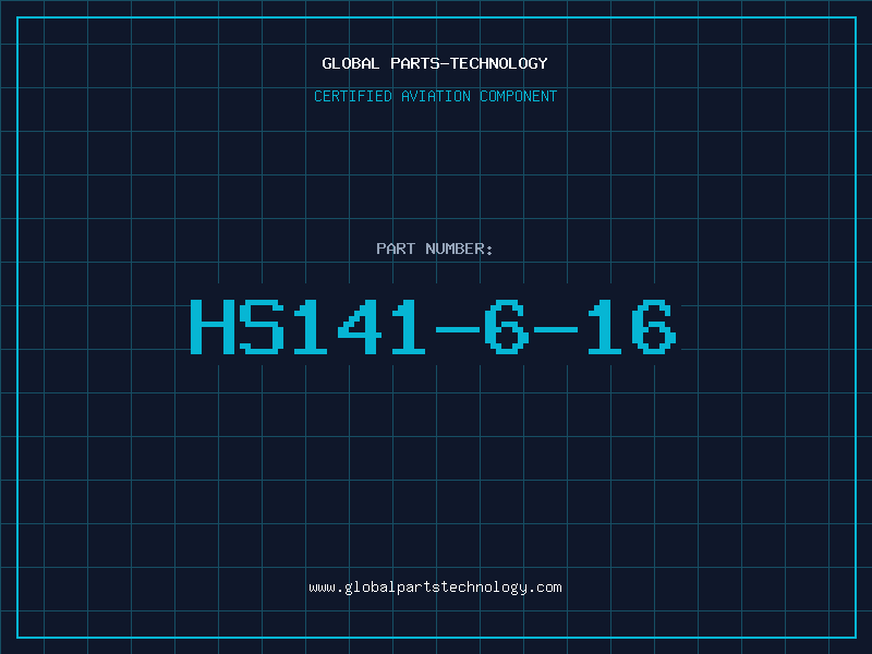 Aviation Part HS141-6-16