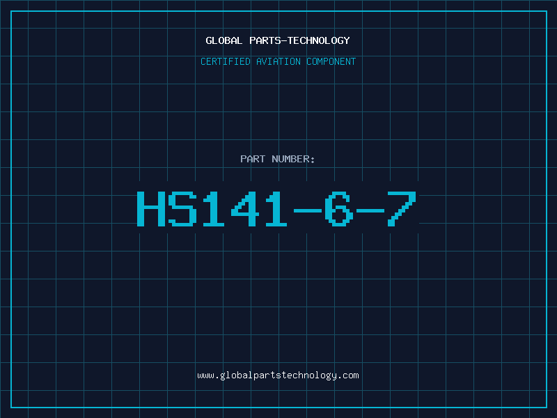 Aviation Part HS141-6-7