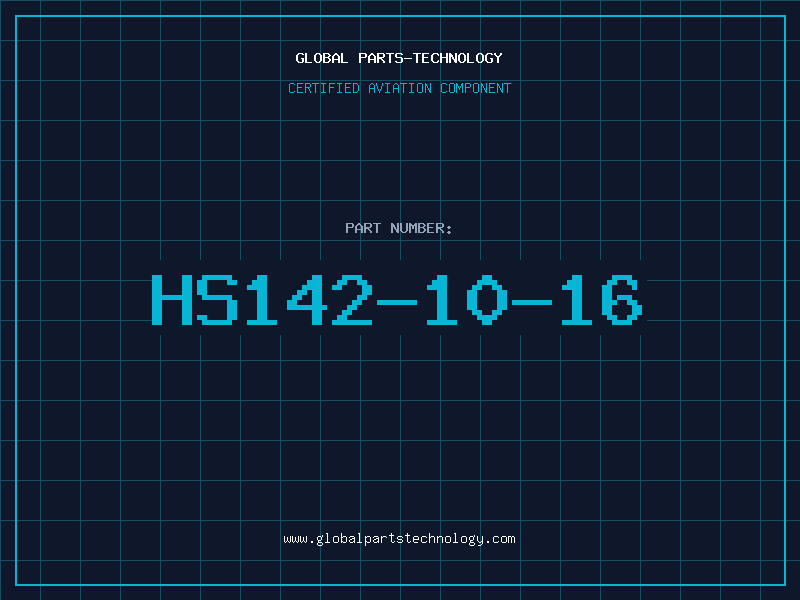 Aviation Part HS142-10-16