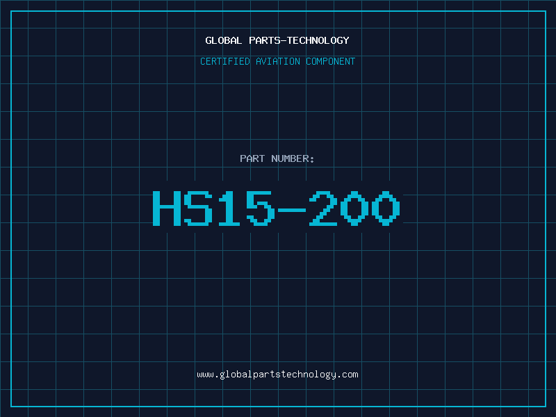 Aviation Part HS15-200