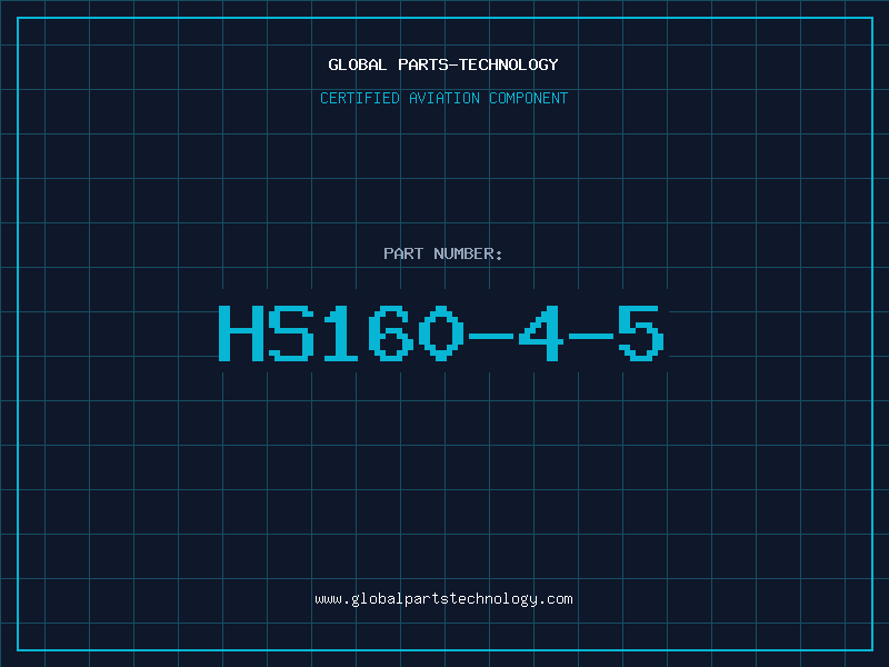 Aviation Part HS160-4-5
