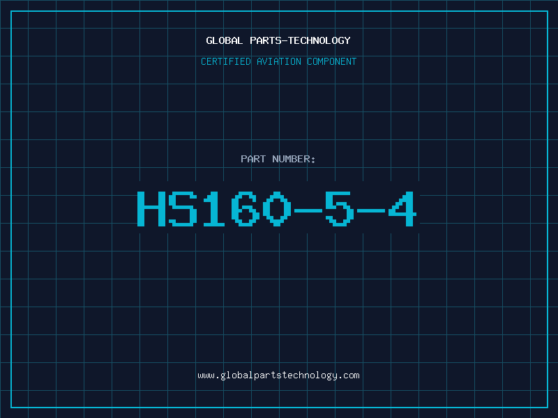 Aviation Part HS160-5-4