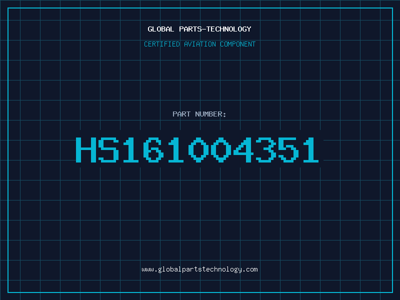 Aviation Part HS161004351