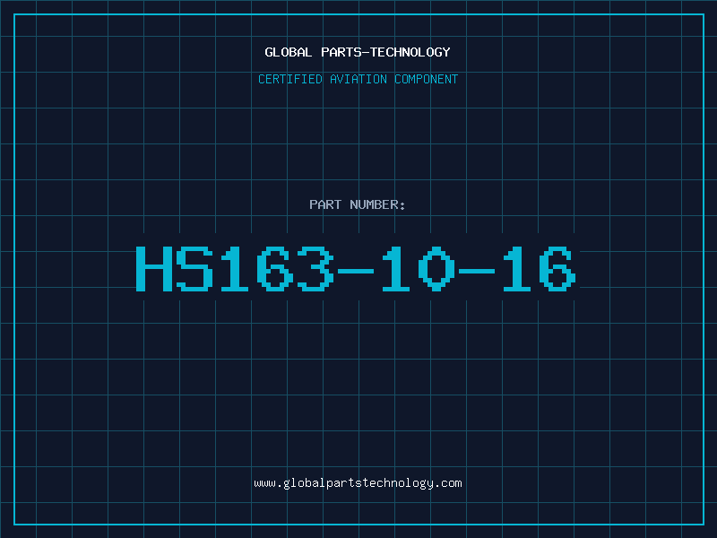 Aviation Part HS163-10-16