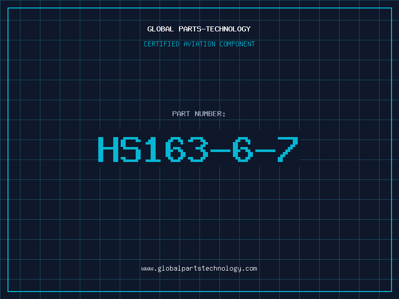 Aviation Part HS163-6-7