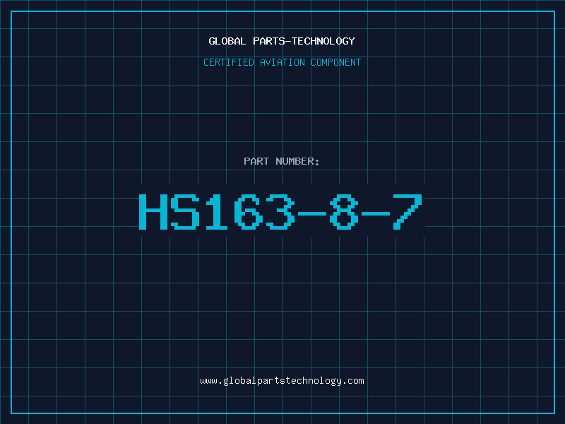 Aviation Part HS163-8-7