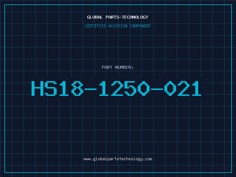 Aviation Part HS18-1250-021