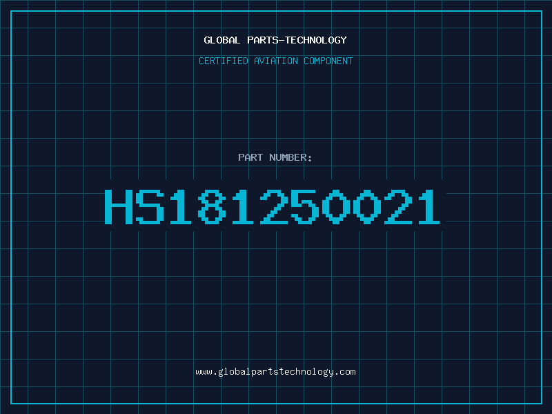 Aviation Part HS181250021
