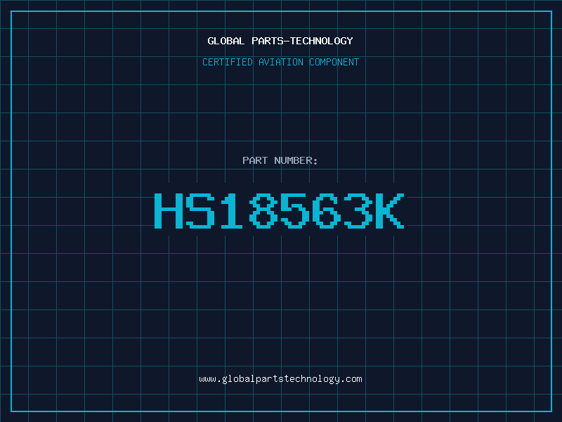 Aviation Part HS18563K