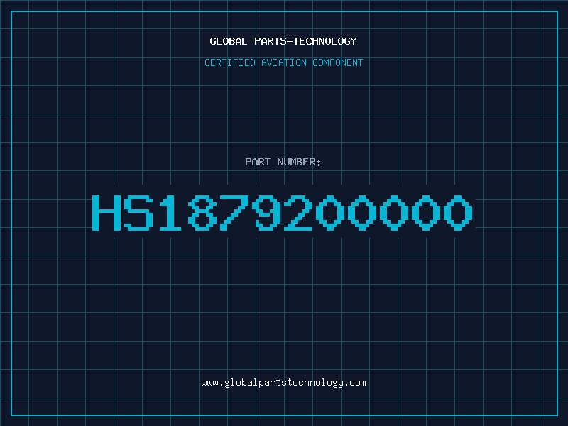 Aviation Part HS1879200000