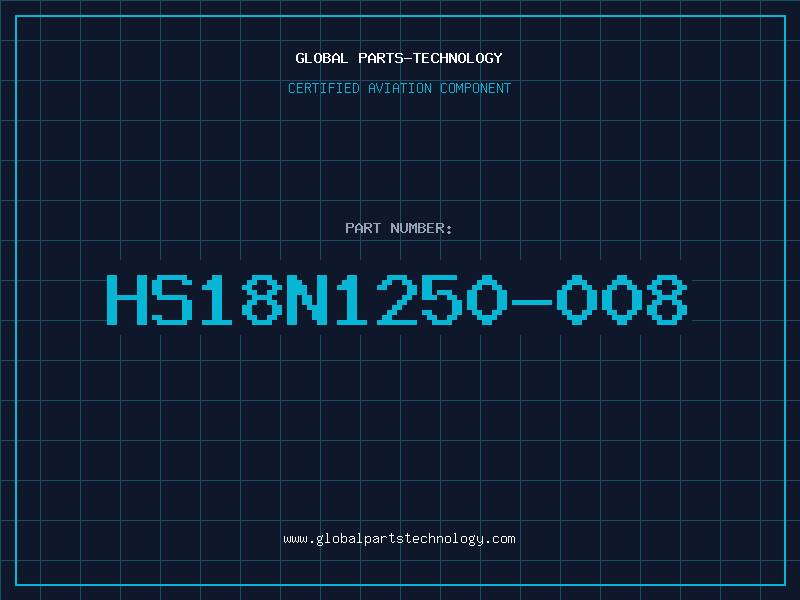 Aviation Part HS18N1250-008