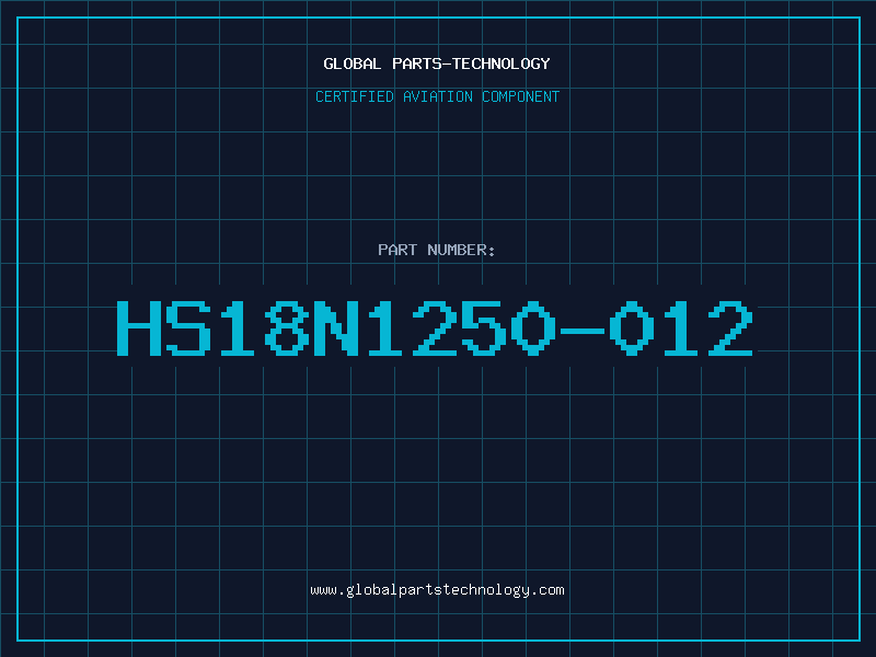 Aviation Part HS18N1250-012