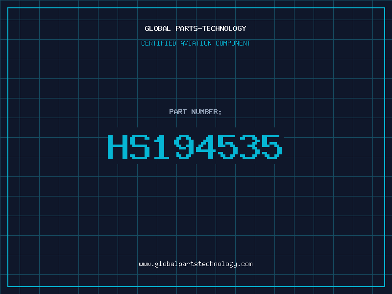Aviation Part HS194535