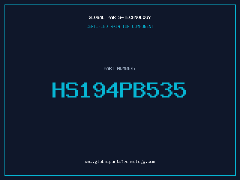 Aviation Part HS194PB535