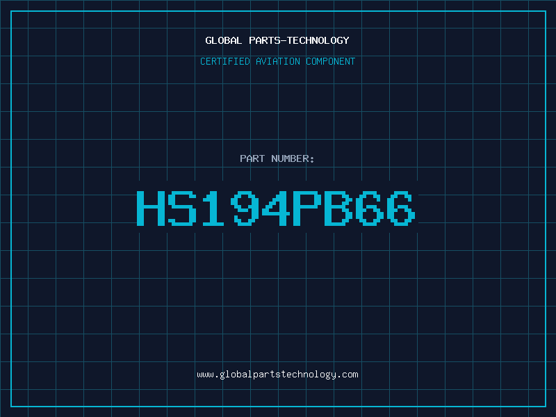 Aviation Part HS194PB66