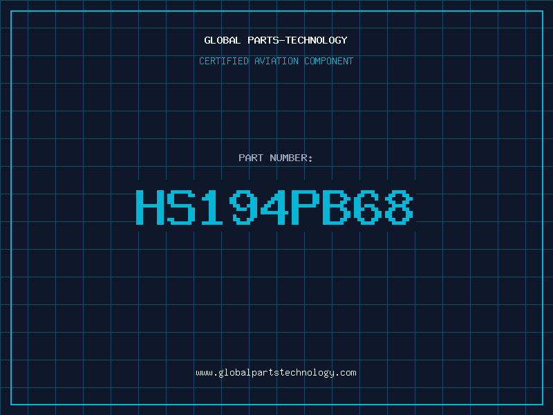 Aviation Part HS194PB68