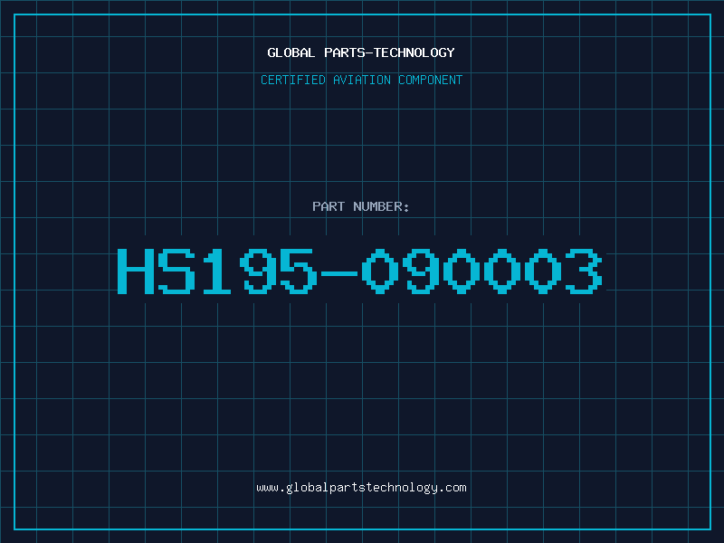 Aviation Part HS195-090003